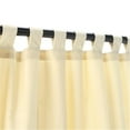 thumbnail image 1 of Outdoor Curtains CUR96OT 54 in. x 96 in. WeatherSmart Outdoor Curtain with Tabs - Oatmeal, 1 of 2