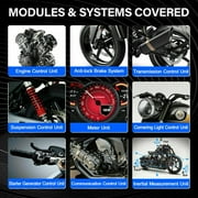 OBDPROG MOTO 100 OBD2 Scanner Motorcycle Diagnostic Tool Full System Diagnosis ABS IMMO Reset Diagnostic Tools