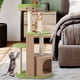 thumbnail image 3 of Costway Árbol Multinivel para Gatos, Torre de Actividades de 111 cm para Gatos con un Condominio, Postes Rascadores Recubiertos de Sisal, Percha de Felpa, 3 of 6