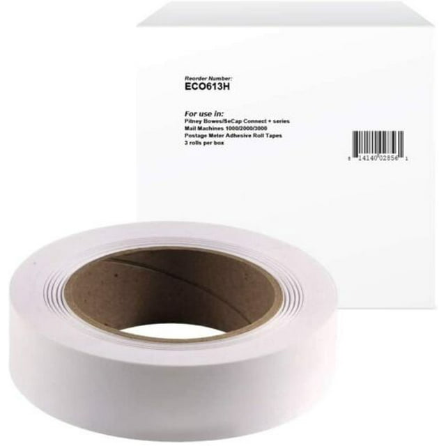 Pitney Bowes 613H Postage Meter Tape replacement for SendPro