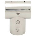 thumbnail image 2 of Stainless Steel Boat Hand Rail Fitting Heavy Duty 90 Degree Tee Split Connector for 25mm/1in Tube, 2 of 5