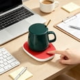 thumbnail image 6 of Thermal Cup Pad Constant Temperature Heating Mat for Milk Tea Coffee Mug Desk and Office, 6 of 6
