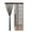 Black, variant on Unequipped Required Simple Sheer Window Panel Dense Weave for Bedroom Bathroom