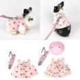 thumbnail image 2 of TUEUIO1，Bunny Harness Leash Set Rabbit Holiday Costume Dress For Squirrel Chipmunk - Snngv, 2 of 4