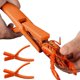 thumbnail image 1 of Pelador de cangrejos Zynic, el mejor pelador de cangrejos, portátil y ligero, utensilio de cocina eficiente, artefacto de concha de cangrejo, color naranja, 2 piezas, 1 of 7