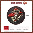 thumbnail image 4 of Bingfone Christmas Tree Skirt Mat Christmas Decoration Interior 30"-Red Mushrooms, 4 of 8