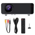 thumbnail image 1 of Proyector, Proyector LCD portátil W80 480p 3D Proyector portátil Diseño elevado, 1 of 8