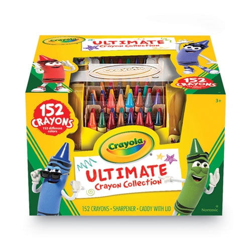 Ultimate Crayon Case, Sharpener Caddy, 152 Colors | Bundle of 2 Sets