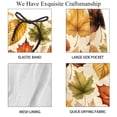 thumbnail image 4 of luoweisi Men's Beach Shorts Quick Dry Swim Trunks with Mesh Lining Thanksgiving Leaves S, 4 of 5