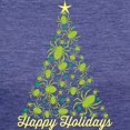 thumbnail image 3 of CafePress - Spider Christmas Tree T Shirt - Womens Tri-blend T-Shirt, 3 of 4