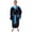 Blue, variant on Harry Potter Adult Fleece Plush Hooded Robe - Big and Tall