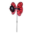 thumbnail image 2 of Ladybug Garden Spinner - 3D Dual-Layer Wind Spinner for Yard and Garden Decor, Cute Insect Pinwheel Whirligig with Metal Stake for Outdoor Patio Lawn Ornament, Red and Black, 2 of 9