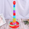 thumbnail image 2 of Shisuyan Educational Colorful Ring Toss Puzzle Toys Plastic Intelligence Development Parent-child Sports Game, 2 of 8
