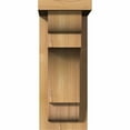 thumbnail image 2 of 5 1/2"W x 10"D x 14"H New Brighton Smooth Corbel w/Backplate, Western Red Cedar, 2 of 9