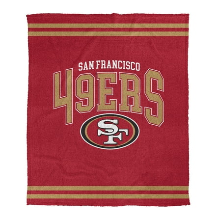 Pegasus San Francisco 49ers 60" x 70" Cozy Plush Knit Blanket