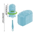 thumbnail image 3 of 360° Rotating Microfiber Duster Kit with 10 Refills - Flexible Head for Ceiling Fan, Blinds & Furniture, Reusable & Washable Dusting Kit for Home, Car & Electronics, 3 of 6