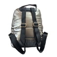 thumbnail image 2 of Mochila casual marca Luxo Brand modelo UNIBELLA de nylon sintética satinado acolchada color dorado, 2 of 5