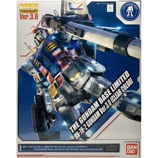 The Gundam Base Limited Mg 1 100 Scale Gundam Rx 78 2 Ver 3 0 Model Walmart Com