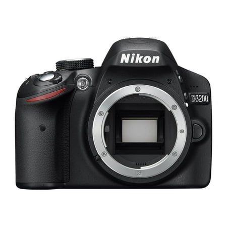 Nikon D3200 - Digital camera - SLR - 24.2 MP - APS-C - 1080p / 30 fps - body only - black