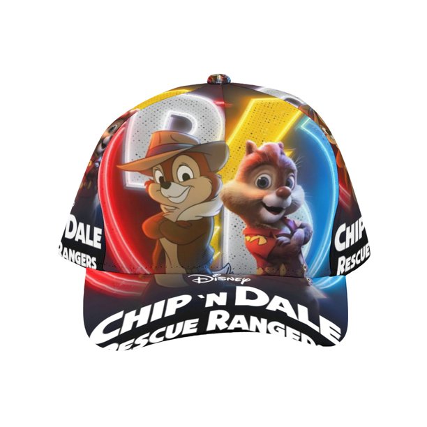 Rescatadores Chip y Dale Gorra de Béisbol para Hombres, Mujeres y Niños, Gorra Clásica de Visera Plana, Gorra Hip Hop Trucker, Snapback Ajustable