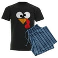 thumbnail image 6 of CafePress - Funny Turkey Thanksgiving Pajamas - Men's Dark Loose Fit Cotton Pajama Set, 6 of 7