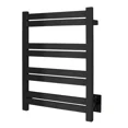 thumbnail image 2 of WarmlyYours Maple 8 Bar Towel Warmer Matte Black, 2 of 4