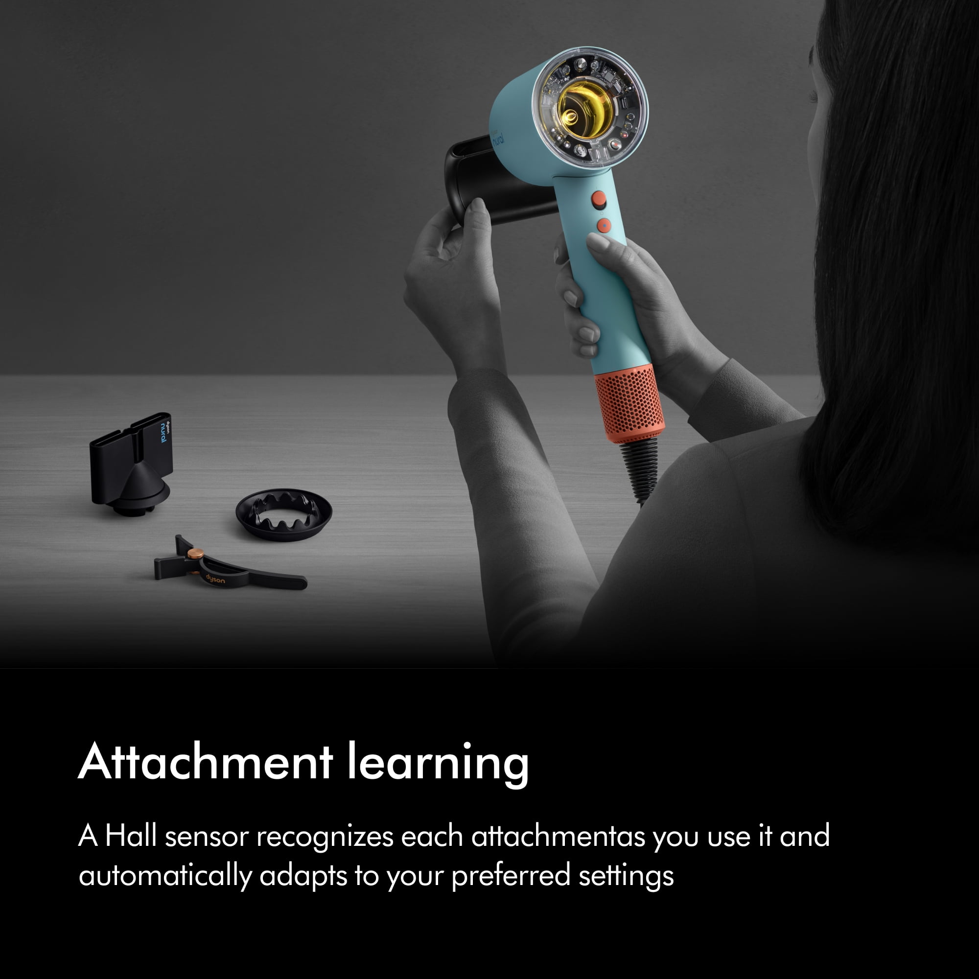 Restored Premium Dyson Supersonic Nural™ Hair Dryer | Ceramic Patina/Topaz (Refurbished)
