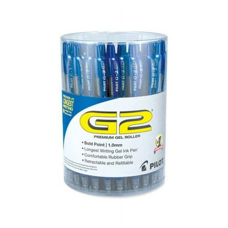 UPC: 0072838840998 | Premium Retractable Gel Pen Bold 1 mm  Blue Ink  Smoke Barrel  Convenience Pack  36/Pack