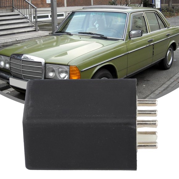 Relais de Pompe à Carburant pour Mercedes pour Benz W123 280E 280CE 280SE 0015450705 12V Noir Performance Améliorée Pièces Intérieures