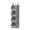 Grey, variant on Hanging Closet Organizer 4 Tier Clothes Hanging Shelves Space Saving Closet System Fabric Storage Bins with Hooks Zipper Collapsible for Home Dorm RV Bedroom