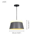 thumbnail image 2 of Xtricity - Pendant Light, 13.77 '' Width, From the Jazzi Collection, Gray, 2 of 3