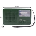 thumbnail image 1 of Radio De Mano Con Energía Solar Linterna Carga Usb Cargador De Emergencia Alarma De Emergencia Yuarrent EL012741-00, 1 of 6