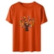 thumbnail image 4 of Tops de Mujer Blusas Casuales Elegantes Camisas Blusa de Manga Corta Con Cuello Redondo de Moda Para Adultos Camiseta Odeerbi  ODB155068, 4 of 5