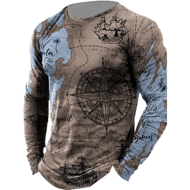 Camisa De Manga Larga Con Tampado 3D De Notas Musical Para Hombre, Top De Solapa Con Boton, Ropa De 10 Tilos, Diseño Cómodo, Tilo Simple / Camisas Para Hombre