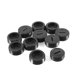 thumbnail image 1 of 10 Pares de Piezas de Herramientas EléCtricas Cubierta de Cepillo de CarbóN 14 Mm Tuerca de Goma Redonda TapóN Soporte Tapas Estuche Accesorios para Amoladora Angular, 1 of 5