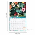 thumbnail image 2 of 2027 Calendar - 2027 Wall Calendar, Jan.2027 - Dec.2027, 12 Monthly Wall Calendars, Monthly Wall Calendar with Spiral Binding and Hanging Design for Home & Office Planning, Floral, B, 2 of 8
