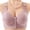 c01Gray, variant on Hduncf Daisy Bras for Older Women Front Closure Full Coverage Senior Padded Bras Push Up Bra Comfortable Everyday Bralettes Gray 46