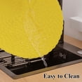 thumbnail image 5 of MeyJey 15" Braid Round Placemat Set of 6, Large Cotton Woven Non-Slip Placemat Set of 6 Heat Resistant Placemat 6 Piece, Yellow, 5 of 11