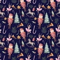 thumbnail image 5 of Millie Loves Lily Girls Navy Holiday Nutcracker Dress Long Sleeve, Toddler, Size 2T, 5 of 5