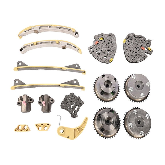 SUSUCAR New Engine Timing Chain Kit Fit for Santa Fe Sorento Azera Genesis 3.3l 3.8l