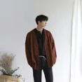 thumbnail image 5 of Novedades en abrigos de punto, ropa popular coreana, suéter para hombre, ofertas de ropa original Y2k 2024, cárdigan de punto abierto vintage superior para hombre, 5 of 5