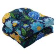 thumbnail image 1 of Cojín de Asiento de Mimbre (Juego de 2), 48 x 48 x 12 cm, Color Azul, 1 of 5