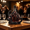 thumbnail image 6 of Cadancy Whiskey Decanter Octopus Design Liquor Dispenser for Bourbon Scotch Vodka Rum Bar Desktop Decorative Bottle Vintage Marine Style Home Office Man Cave Gift Accessory, 6 of 9