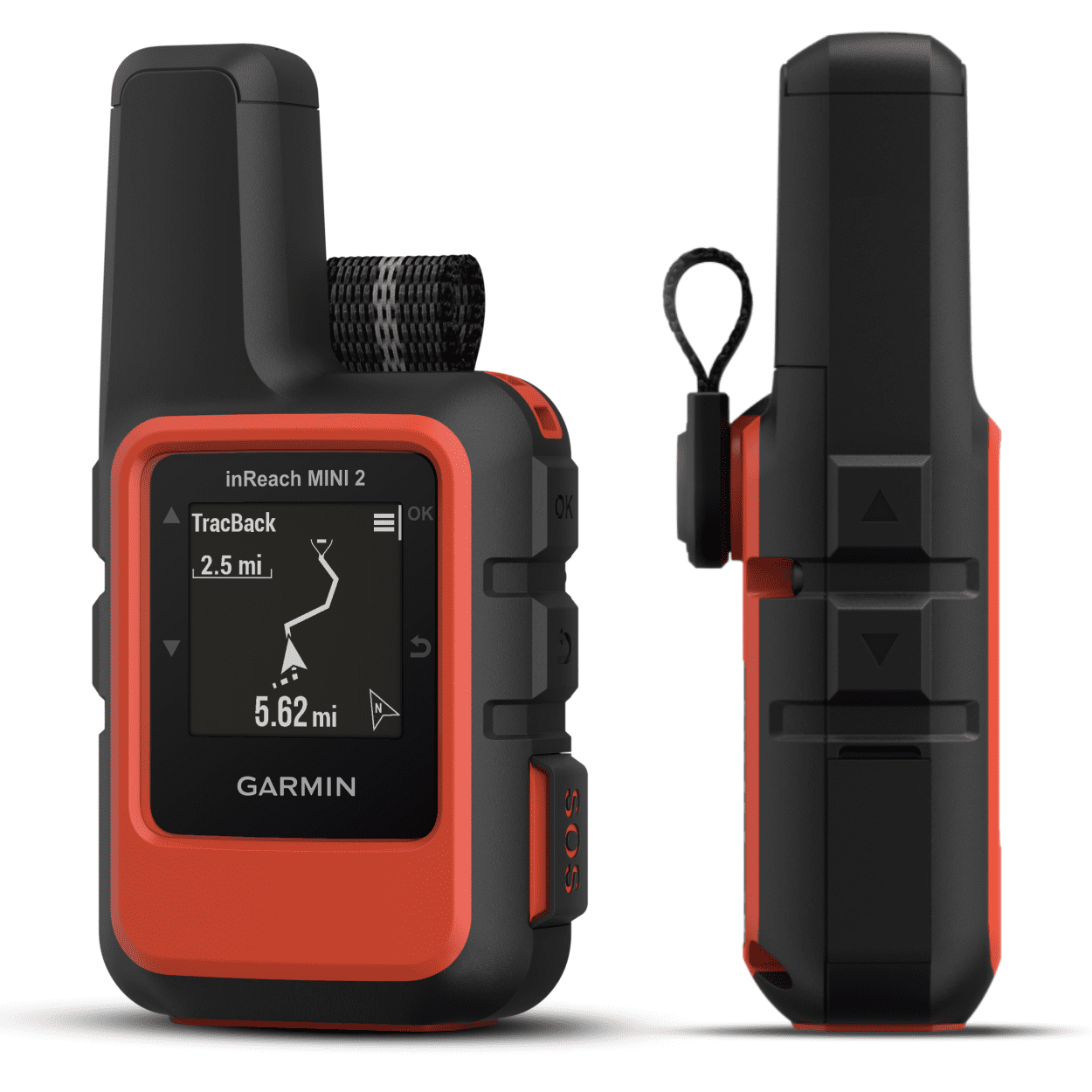 Garmin inReach 2 Lightweight and Compact Satellite Communicator, Hiking Handheld, Flame Red Wearable4U Pack Orange/Lime Bundle - Walmart.com