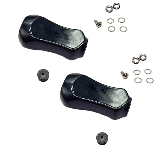GLFILL Fishing Reel Knob For DAIWA Baitcasting Fishing Reels Handle Component Part Fish Tackle Equipment Accessory black 2pcs