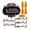 thumbnail image 2 of Ballenger Motorsports - 4 Way Connector Plug Kit Compatible with C7 Corvette Oxygen Sensor, Black, 2 of 3