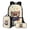 Cartoon Owl, variant on XYZCANDO Cute Pug Dog Daisy Flower Print School Backpack Set 17 Inch Book Bag Back-to-School Bookbag 3 Pack Laptop Bag Lunch Bag Pencil Case Elemtary Student Bakcpacks