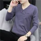 thumbnail image 4 of Sudaderas 100℅ Camiseta de algodón para hombre Tendencias de moda 2024 Jerseys para hombre Otoño coreano Manga larga Harajuku Social Normal Tops, 4 of 5