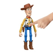 Disney and Pixar Toy Story 5 Interactables Woody Figure 9 Inch Playscale Movie Phrases & Cross Talk