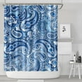 thumbnail image 2 of Aesthetic Pattern Shower Curtain 72x84 Inches Boho Decor for Bathroom Quick-Drying Polyester with Plastic Hooks, 2 of 5